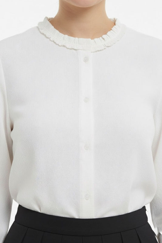 Victorian Frill Top