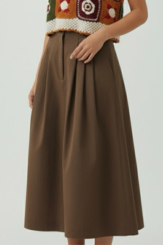 Terra Pleat Skirt