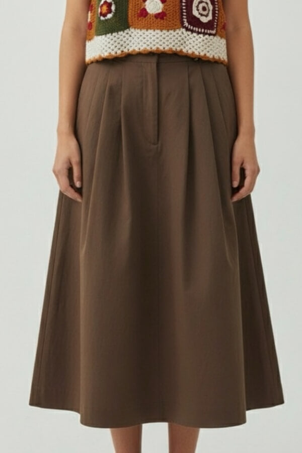Terra Pleat Skirt